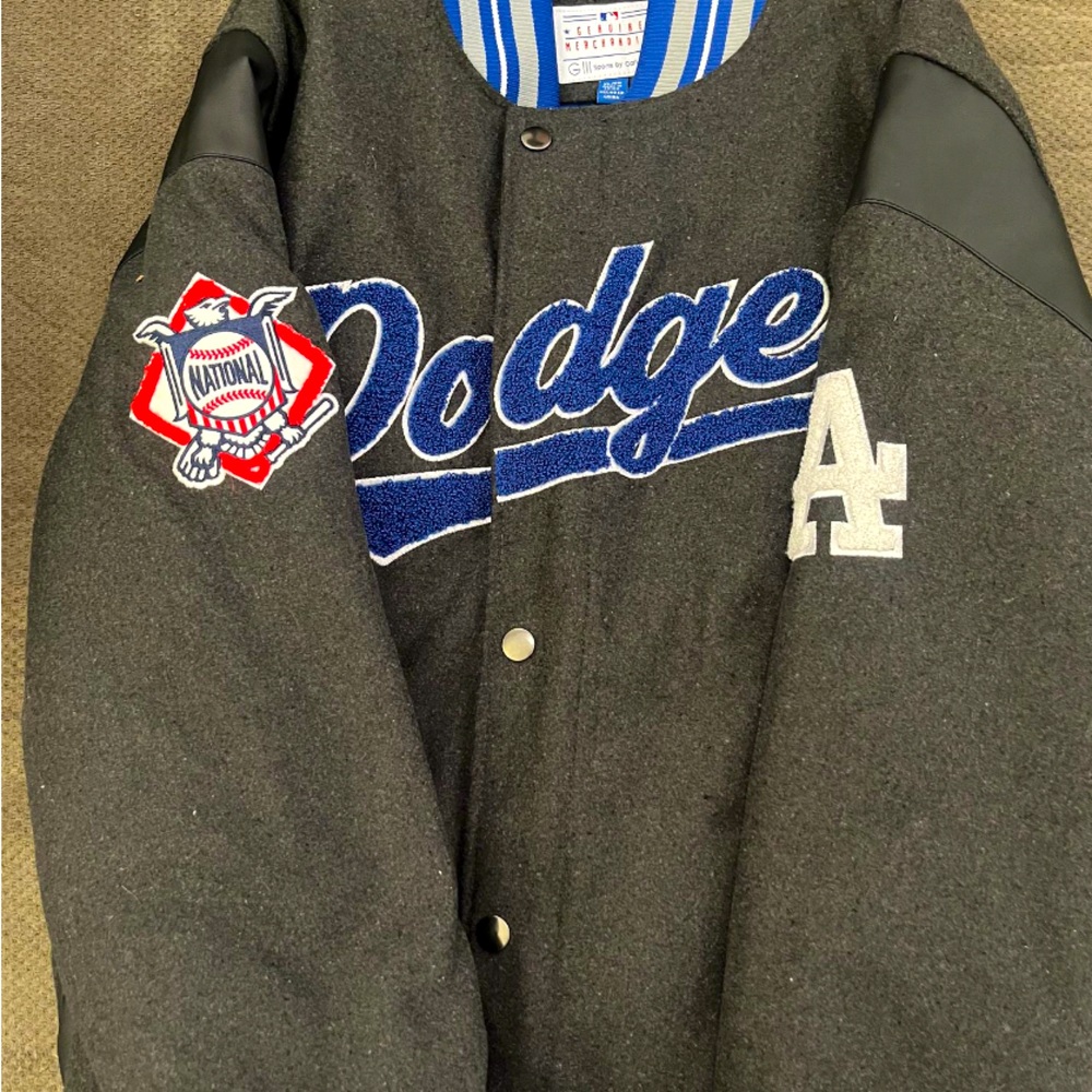 Dodgers letterman style jacket - Picture 1 of 3